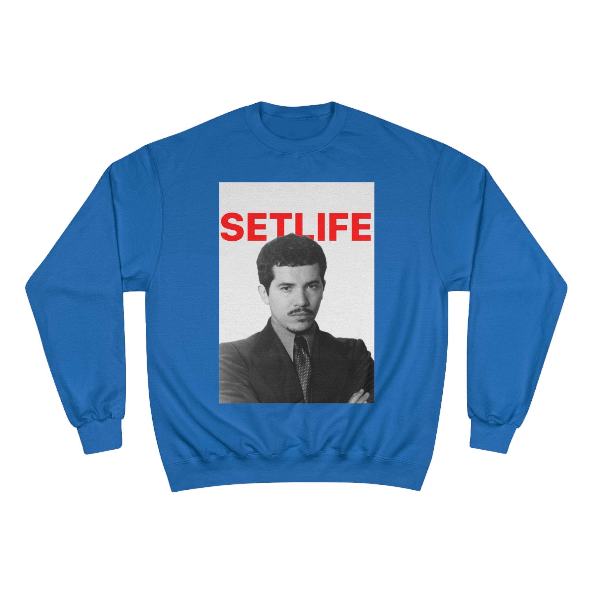 Soy SETLIFE John Leguizamo of Champion Sweatshirt