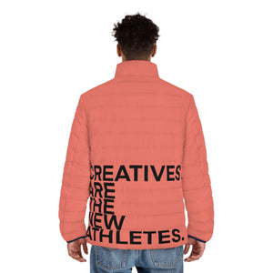 SALMON SETLIFE CREATIVES Puffer Jacket