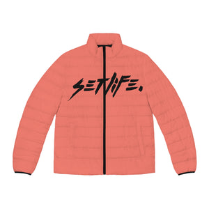 SALMON SETLIFE CREATIVES Puffer Jacket