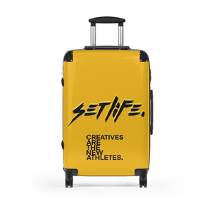 LIMITED SETLIFE Yellow Cabin Suitcase
