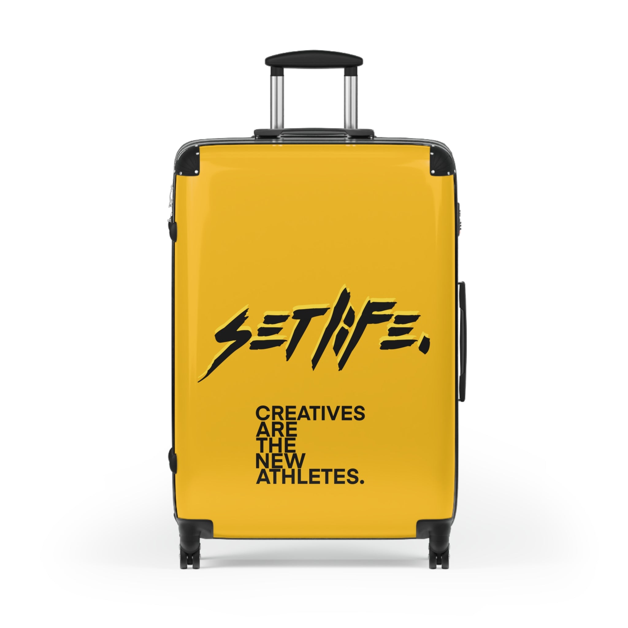 LIMITED SETLIFE Yellow Cabin Suitcase