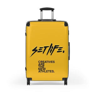LIMITED SETLIFE Yellow Cabin Suitcase