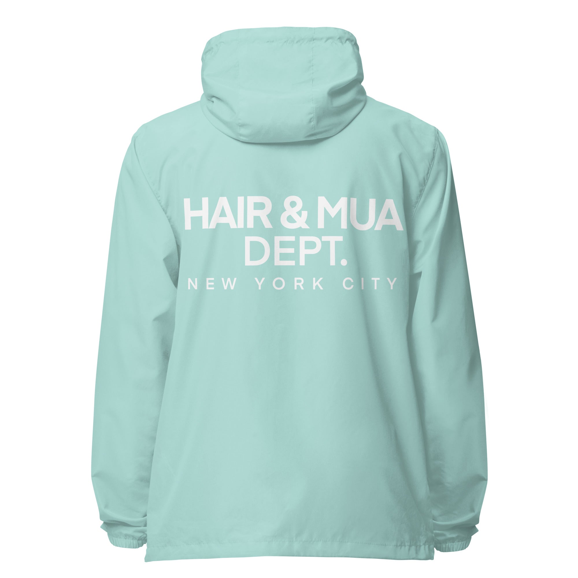 NEW YORK HAIR AND MUA SETLIFE Unisex lightweight zip up windbreaker