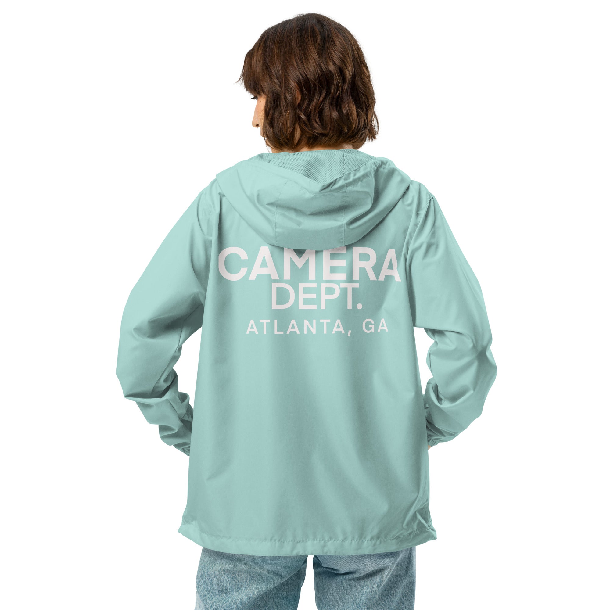 ATLANTA SETLIFE CAM DEPT Unisex lightweight zip up windbreaker