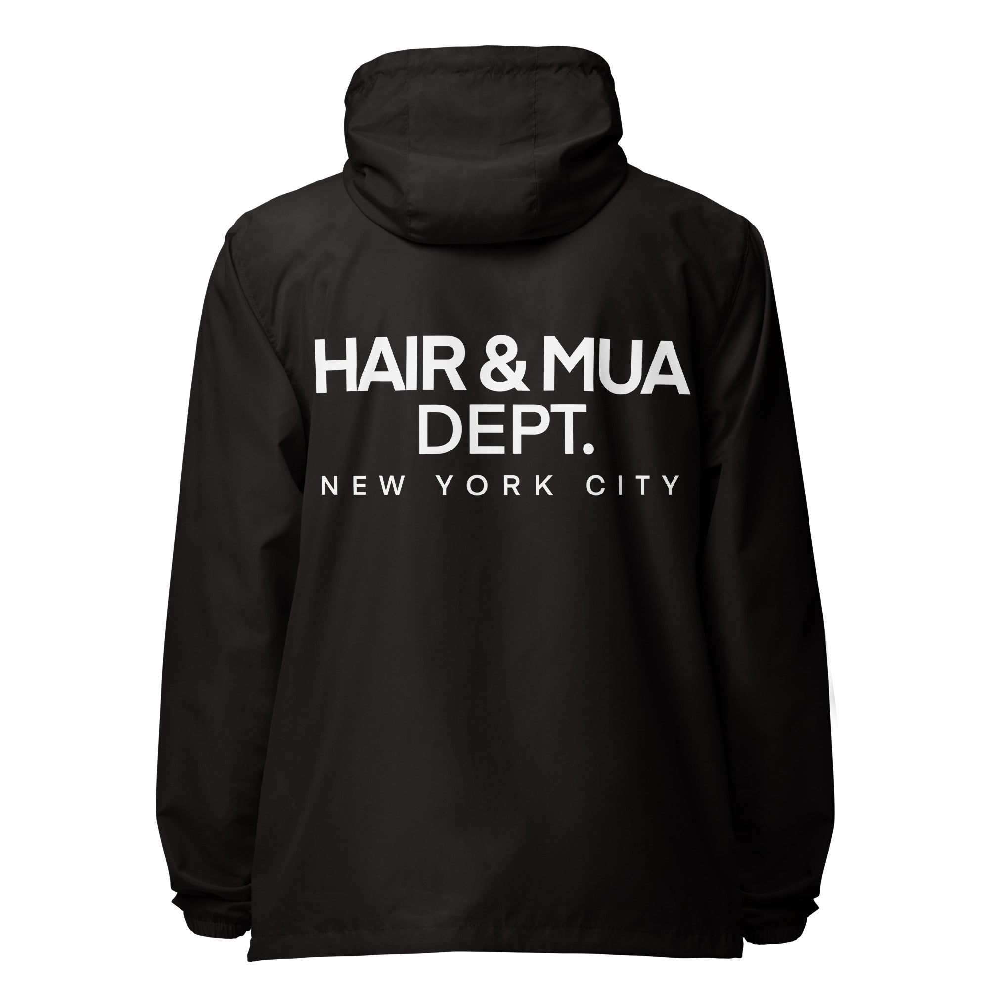 NEW YORK HAIR AND MUA SETLIFE Unisex lightweight zip up windbreaker