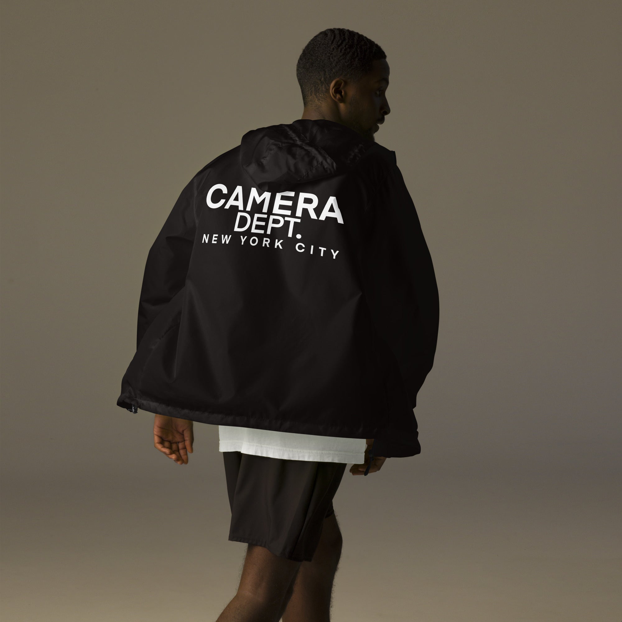 NEW YORK SETLIFE CAM DEPT Unisex lightweight zip up windbreaker