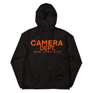 NEW YORK SETLIFE ORANGE Unisex lightweight zip up windbreaker