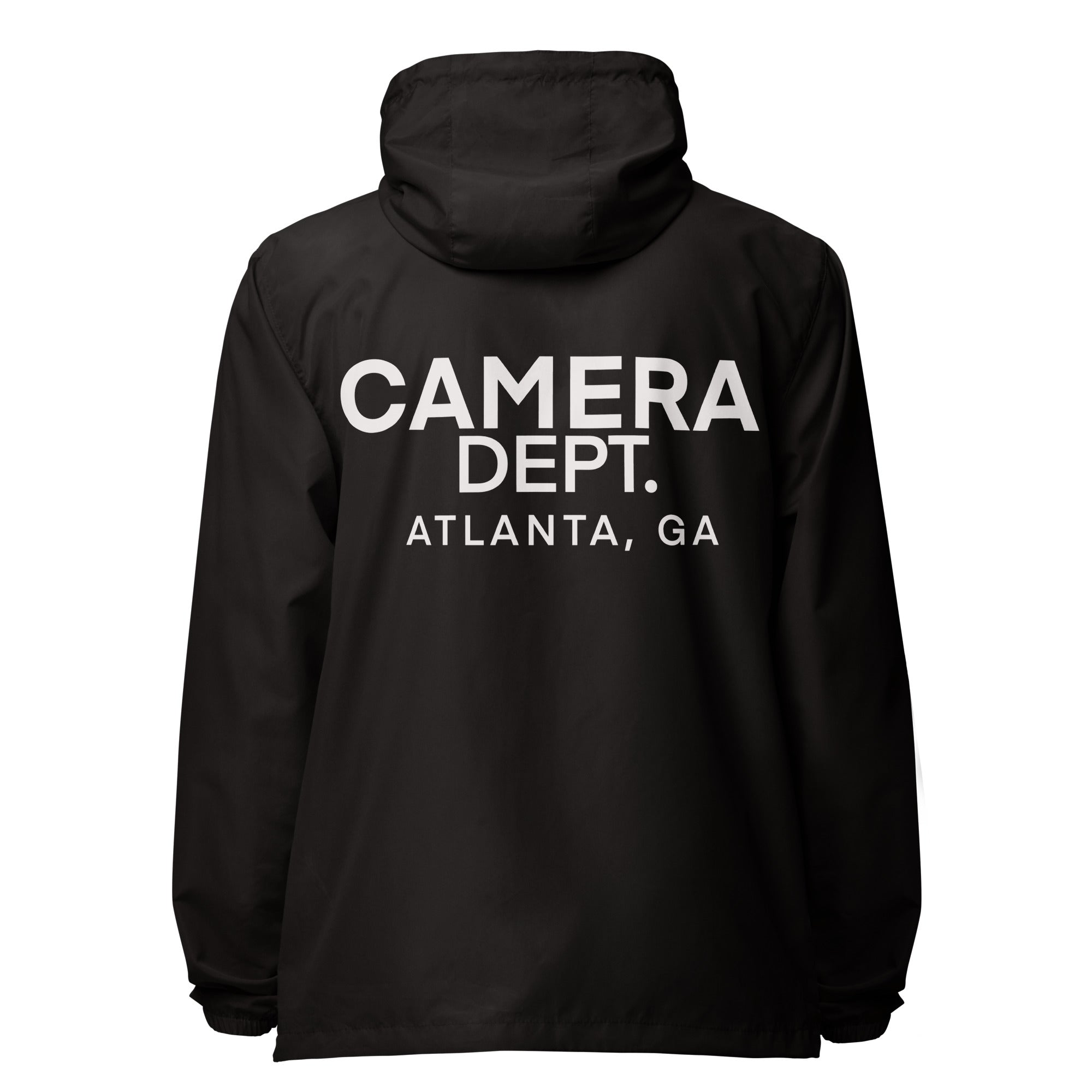 ATLANTA SETLIFE CAM DEPT Unisex lightweight zip up windbreaker