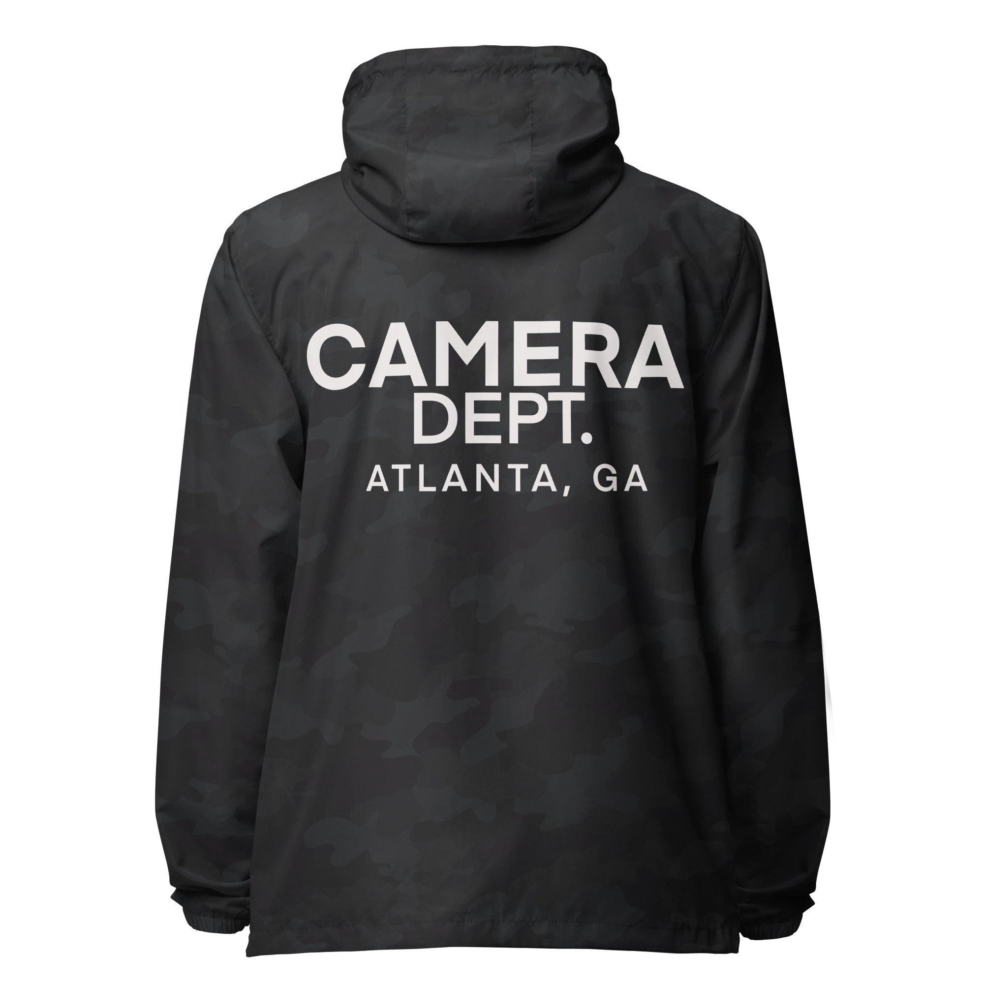 ATLANTA SETLIFE CAM DEPT Unisex lightweight zip up windbreaker