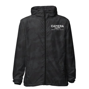 NEW YORK SETLIFE CAM DEPT Unisex lightweight zip up windbreaker