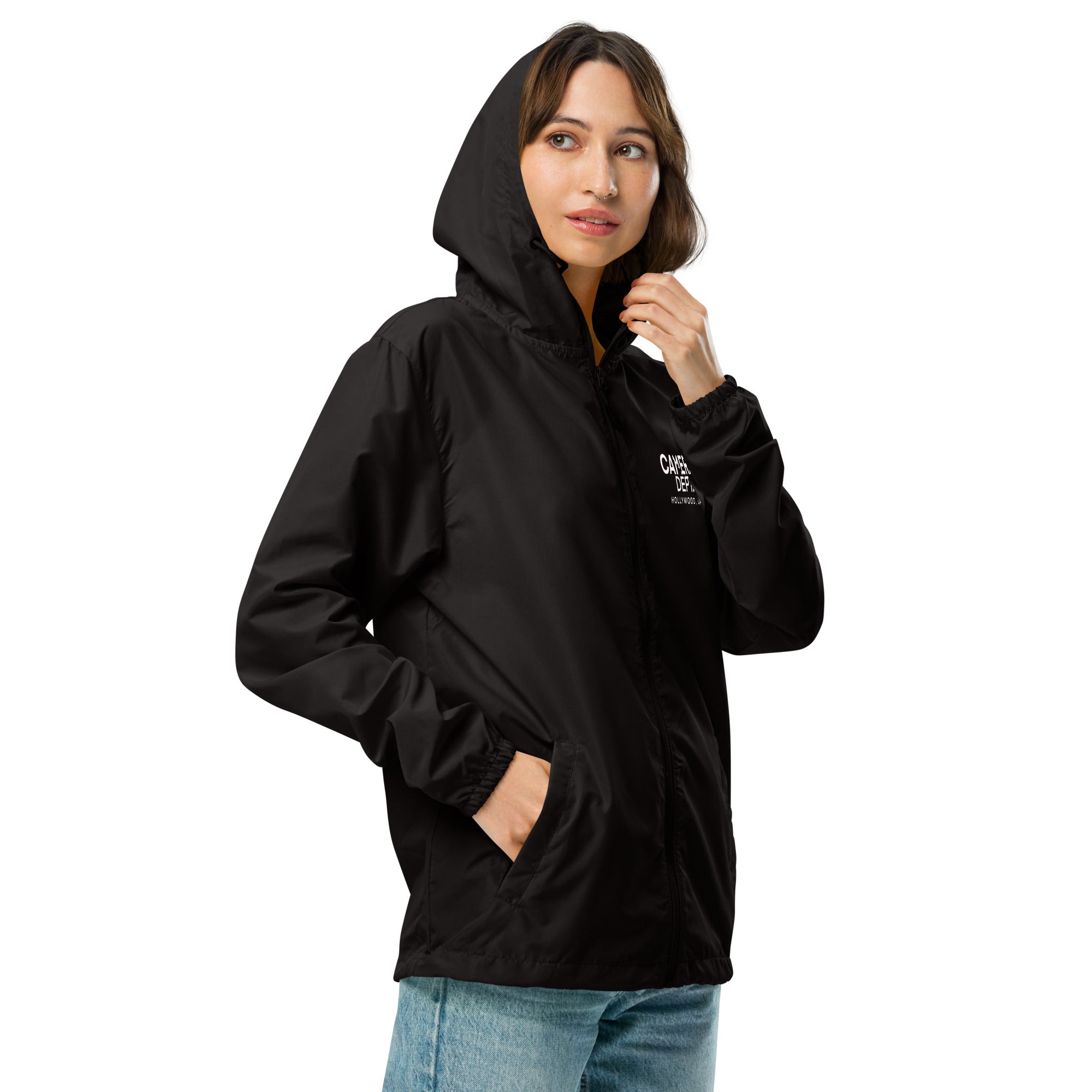 HOLLYWOOD, LA SETLIFE Unisex lightweight zip up windbreaker