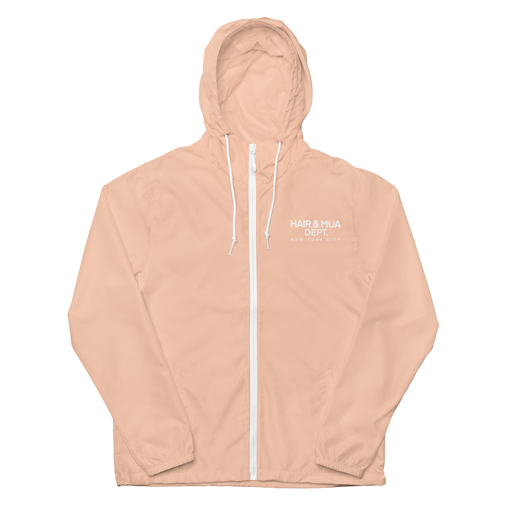 NEW YORK HAIR AND MUA SETLIFE Unisex lightweight zip up windbreaker