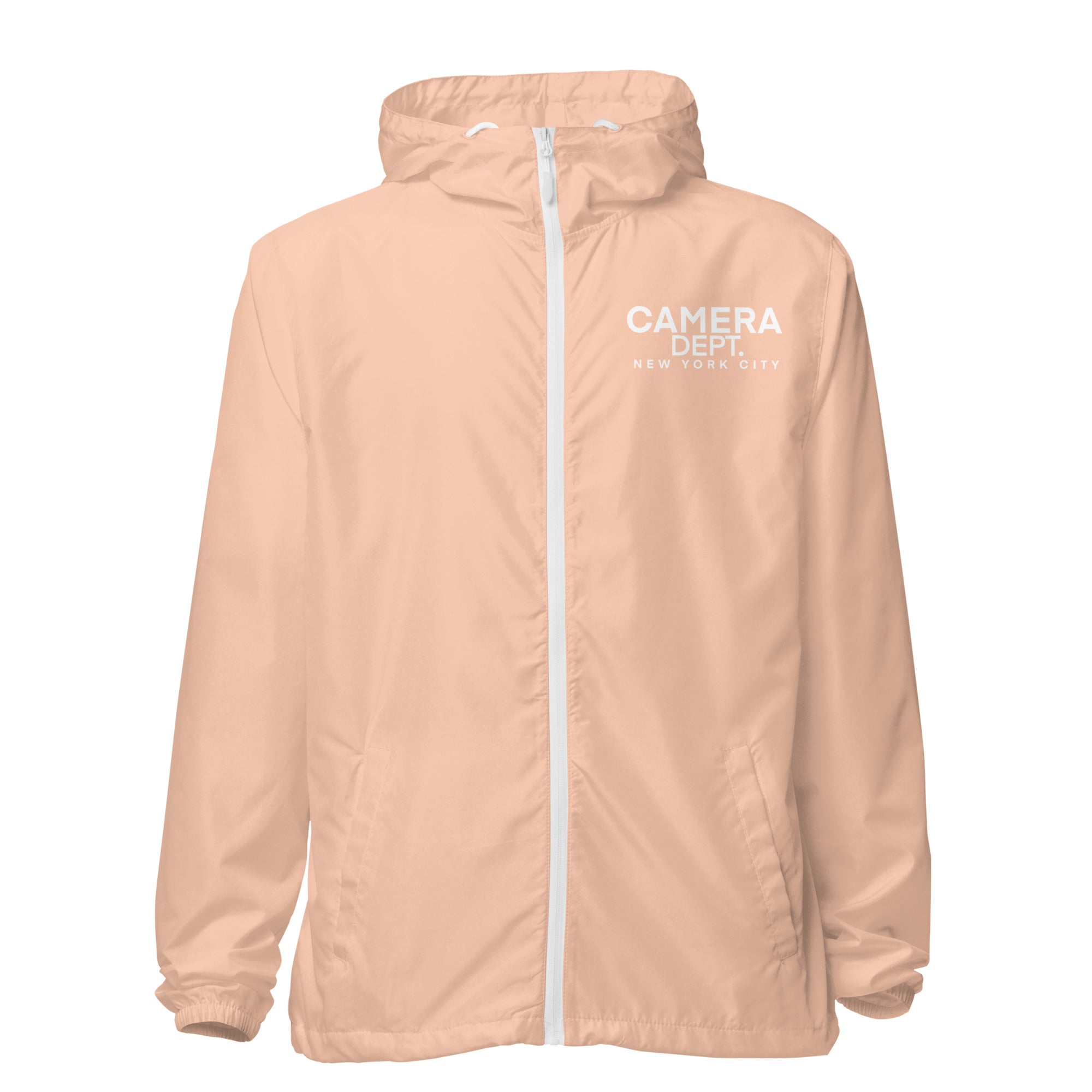 NEW YORK SETLIFE CAM DEPT Unisex lightweight zip up windbreaker