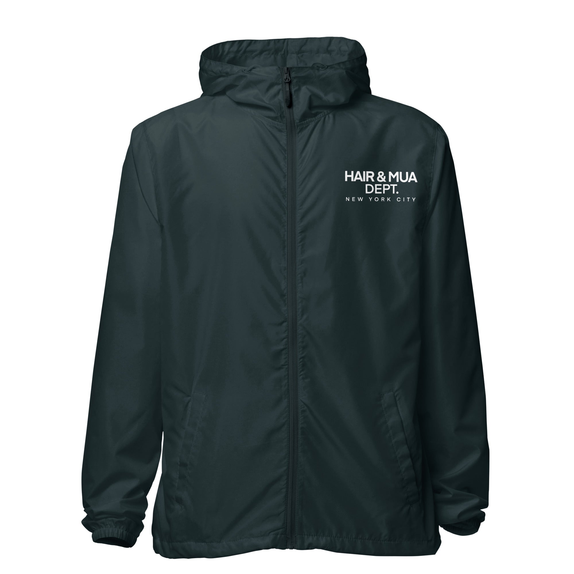 NEW YORK HAIR AND MUA SETLIFE Unisex lightweight zip up windbreaker