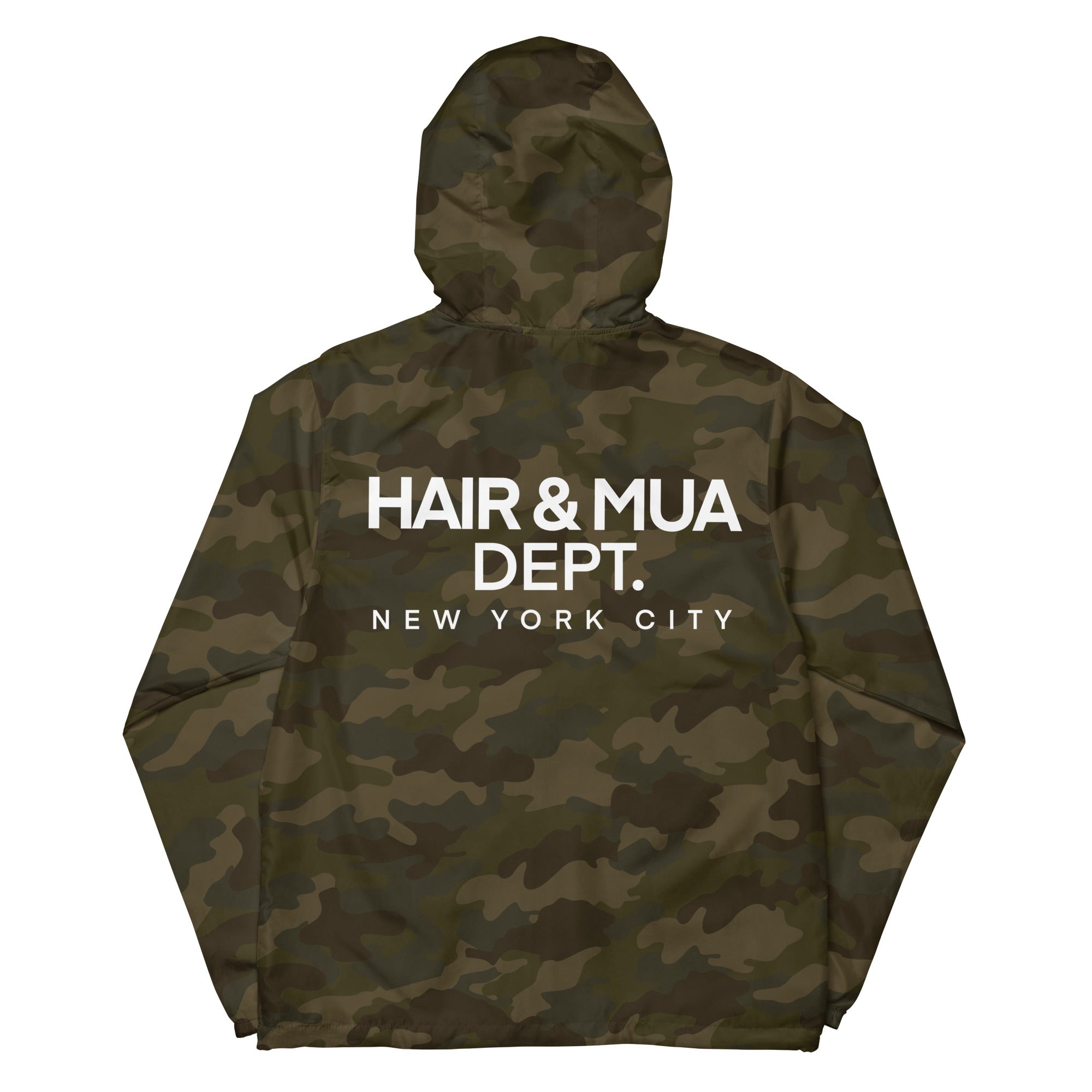 NEW YORK HAIR AND MUA SETLIFE Unisex lightweight zip up windbreaker