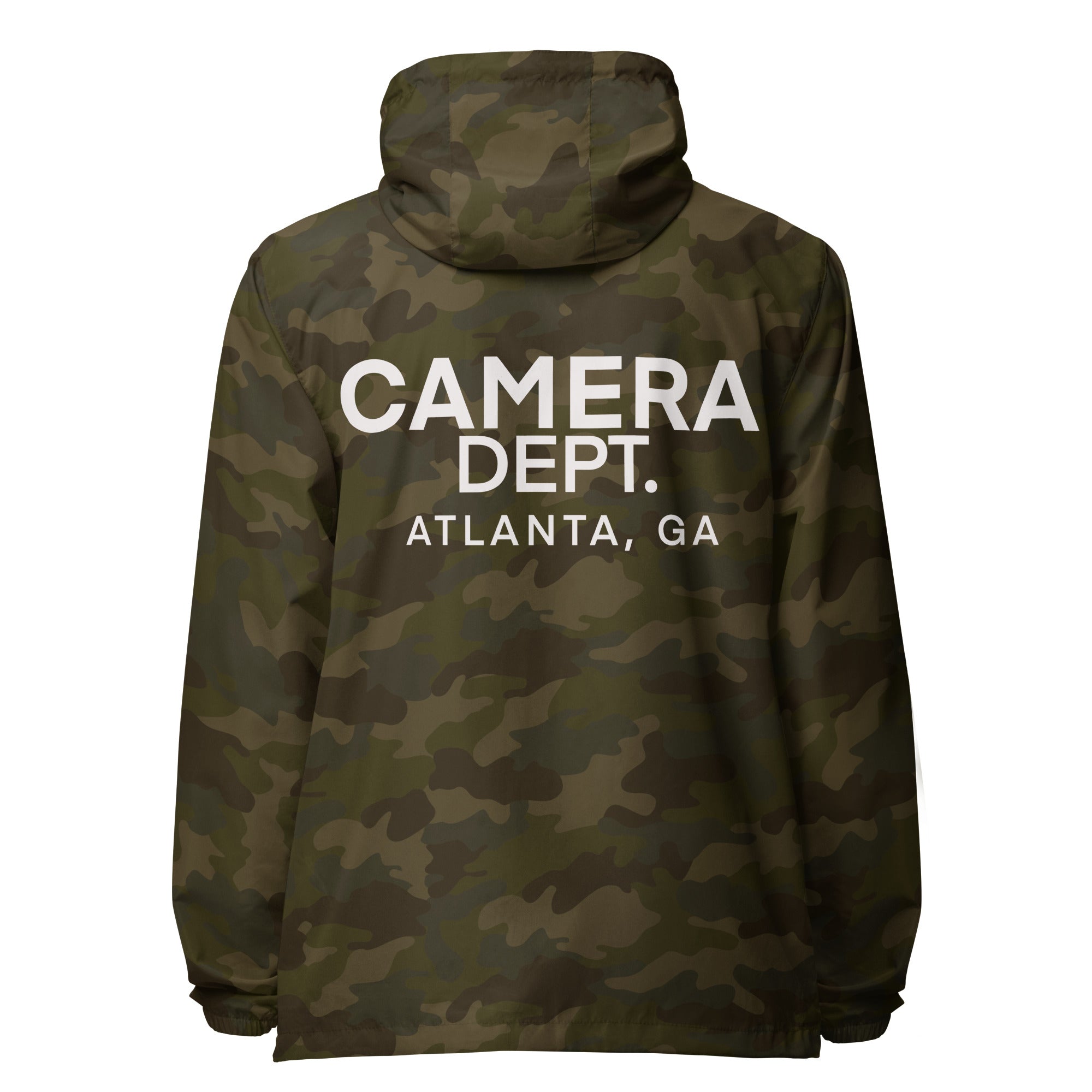 ATLANTA SETLIFE CAM DEPT Unisex lightweight zip up windbreaker