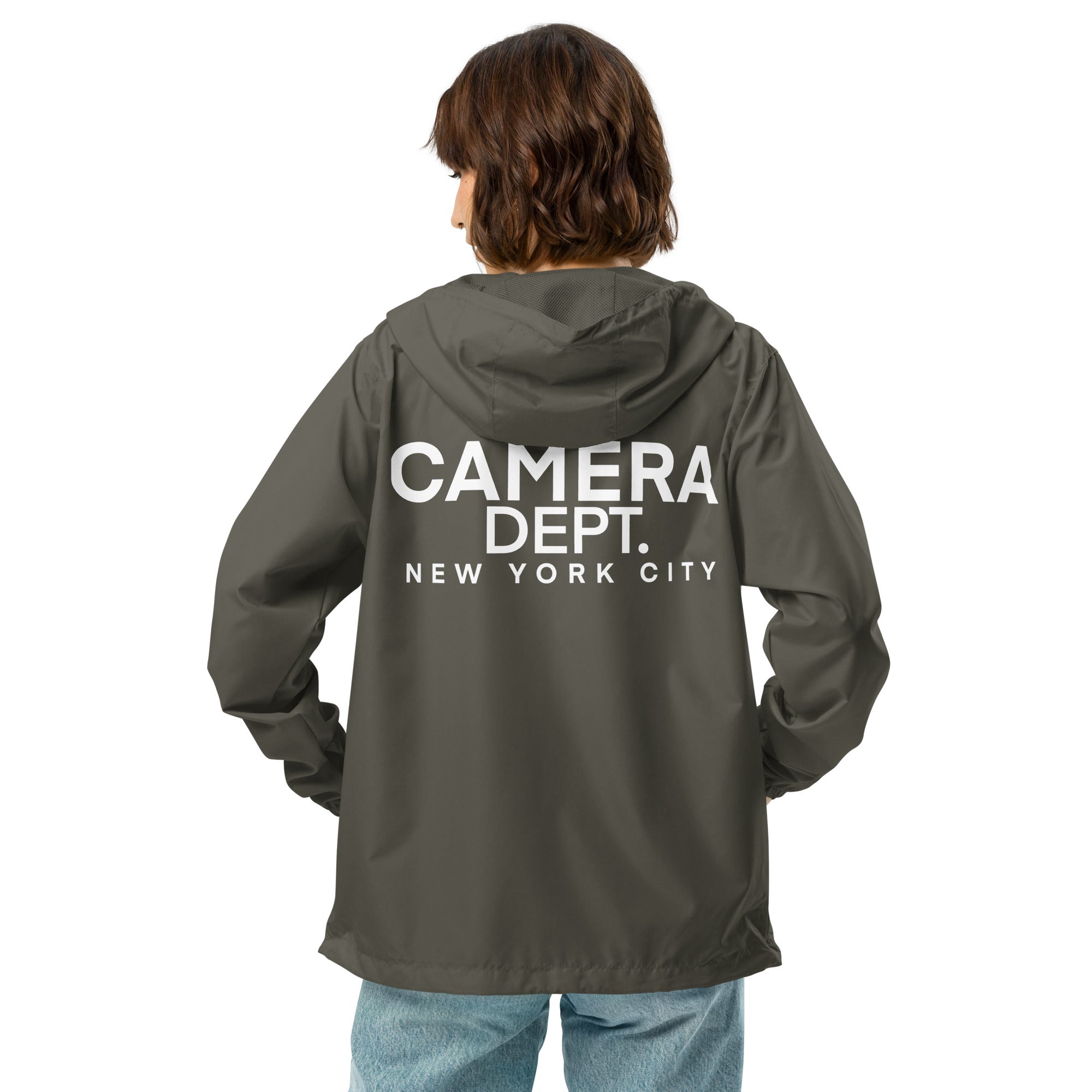 NEW YORK SETLIFE CAM DEPT Unisex lightweight zip up windbreaker