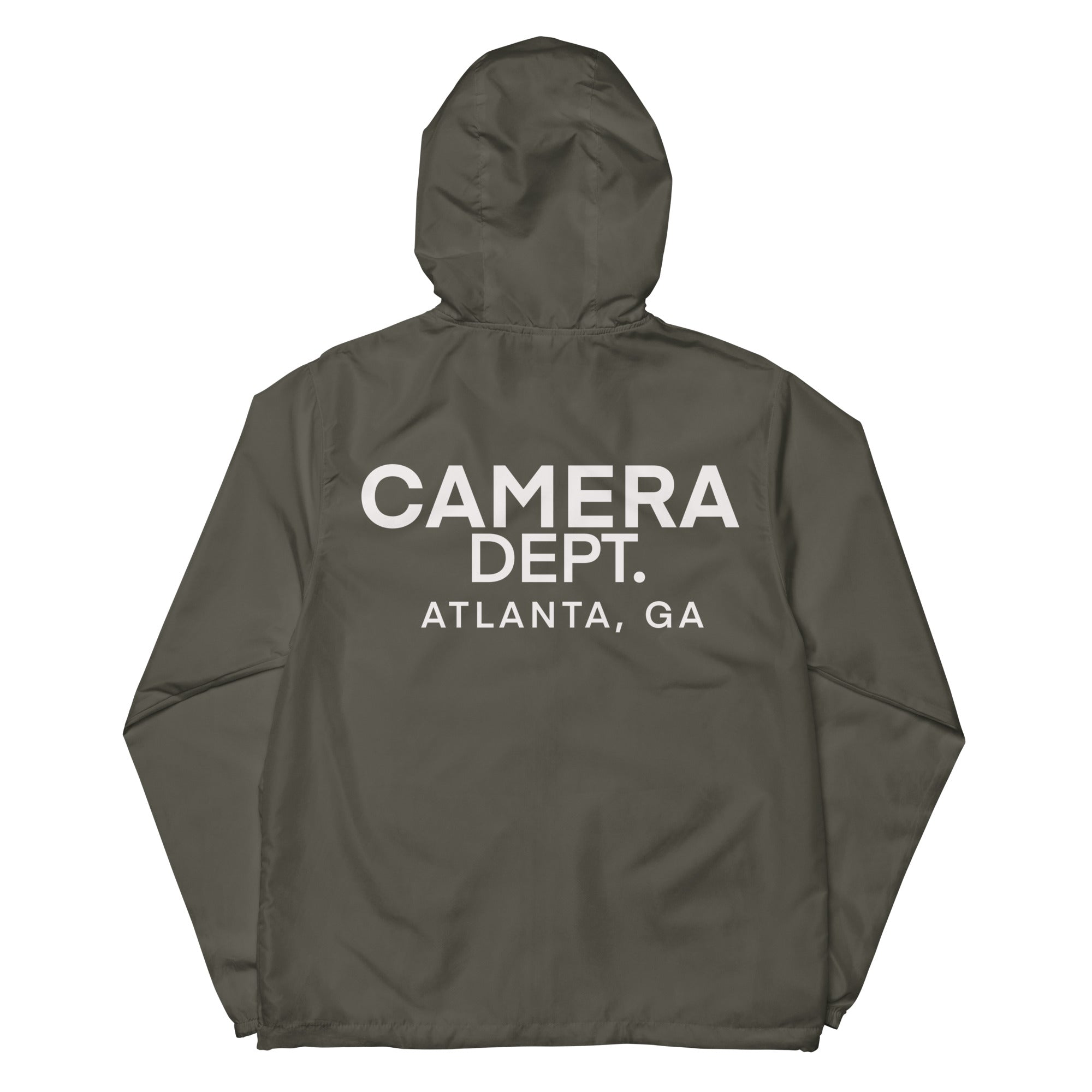 ATLANTA SETLIFE CAM DEPT Unisex lightweight zip up windbreaker