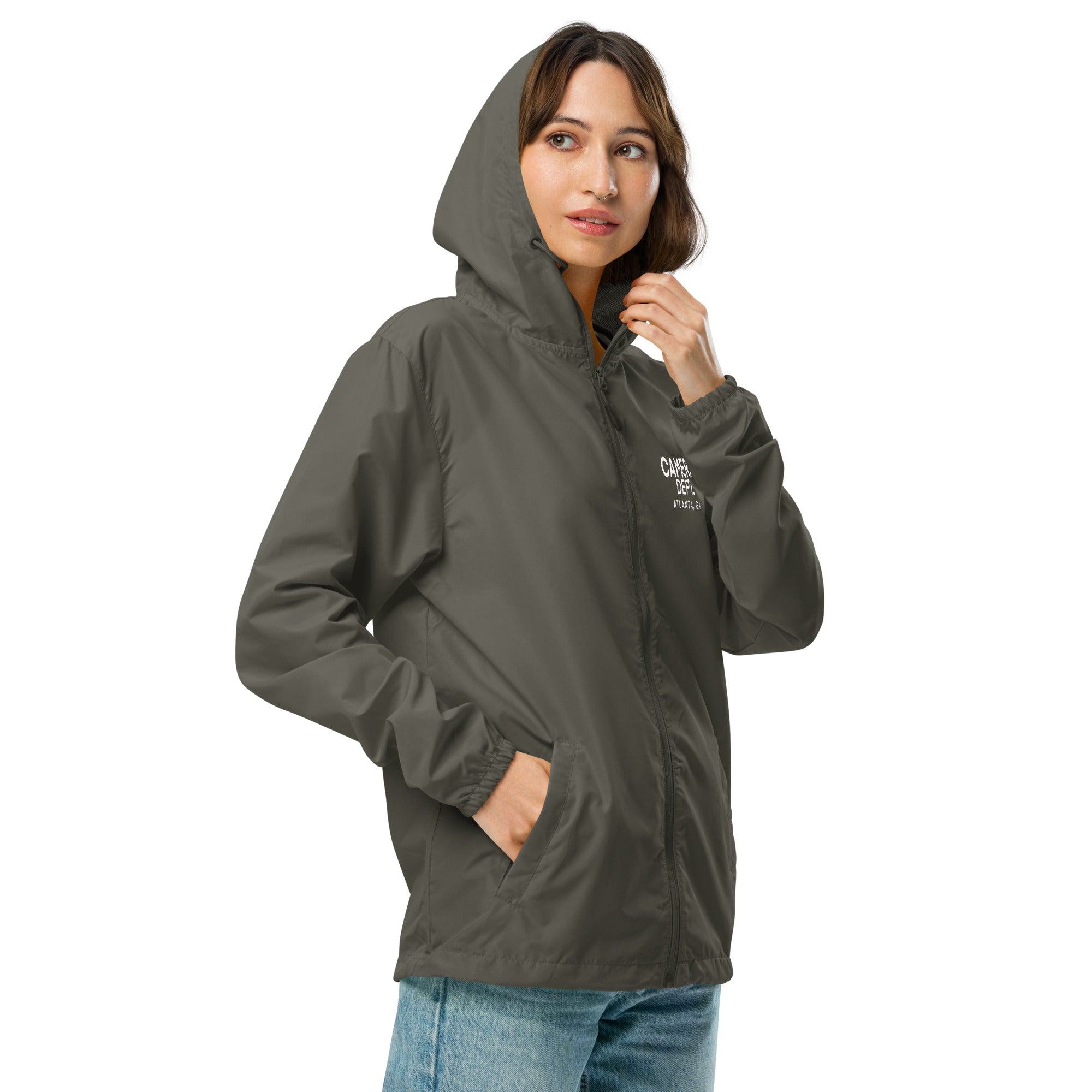 ATLANTA SETLIFE CAM DEPT Unisex lightweight zip up windbreaker