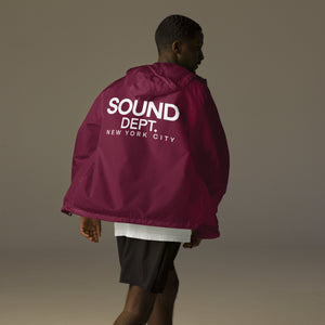 NEW YORK SOUND SETLIFE Unisex lightweight zip up windbreaker