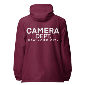 NEW YORK SETLIFE CAM DEPT Unisex lightweight zip up windbreaker