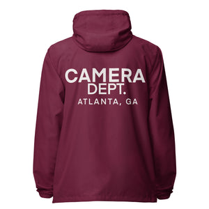 ATLANTA SETLIFE CAM DEPT Unisex lightweight zip up windbreaker