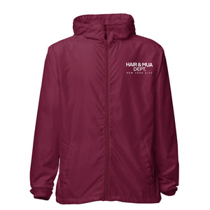 NEW YORK HAIR AND MUA SETLIFE Unisex lightweight zip up windbreaker