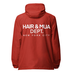 NEW YORK HAIR AND MUA SETLIFE Unisex lightweight zip up windbreaker