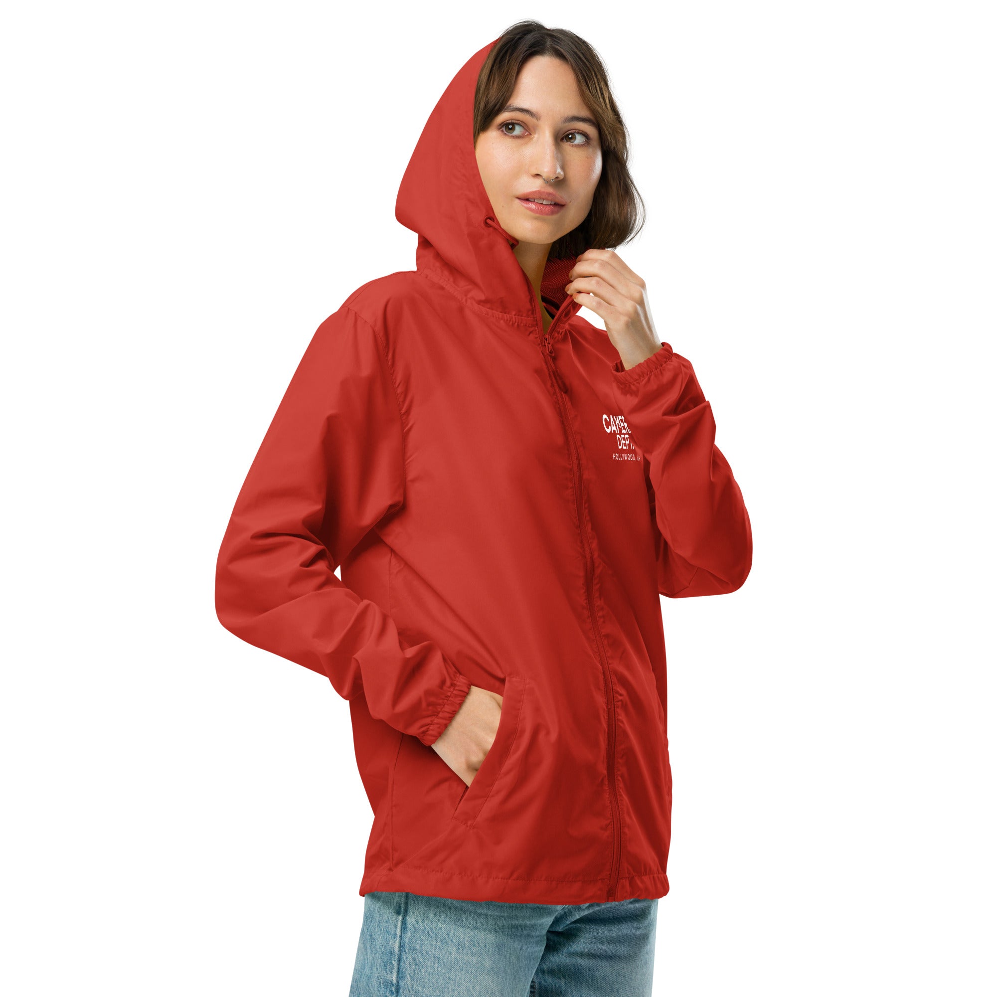 HOLLYWOOD, LA SETLIFE Unisex lightweight zip up windbreaker