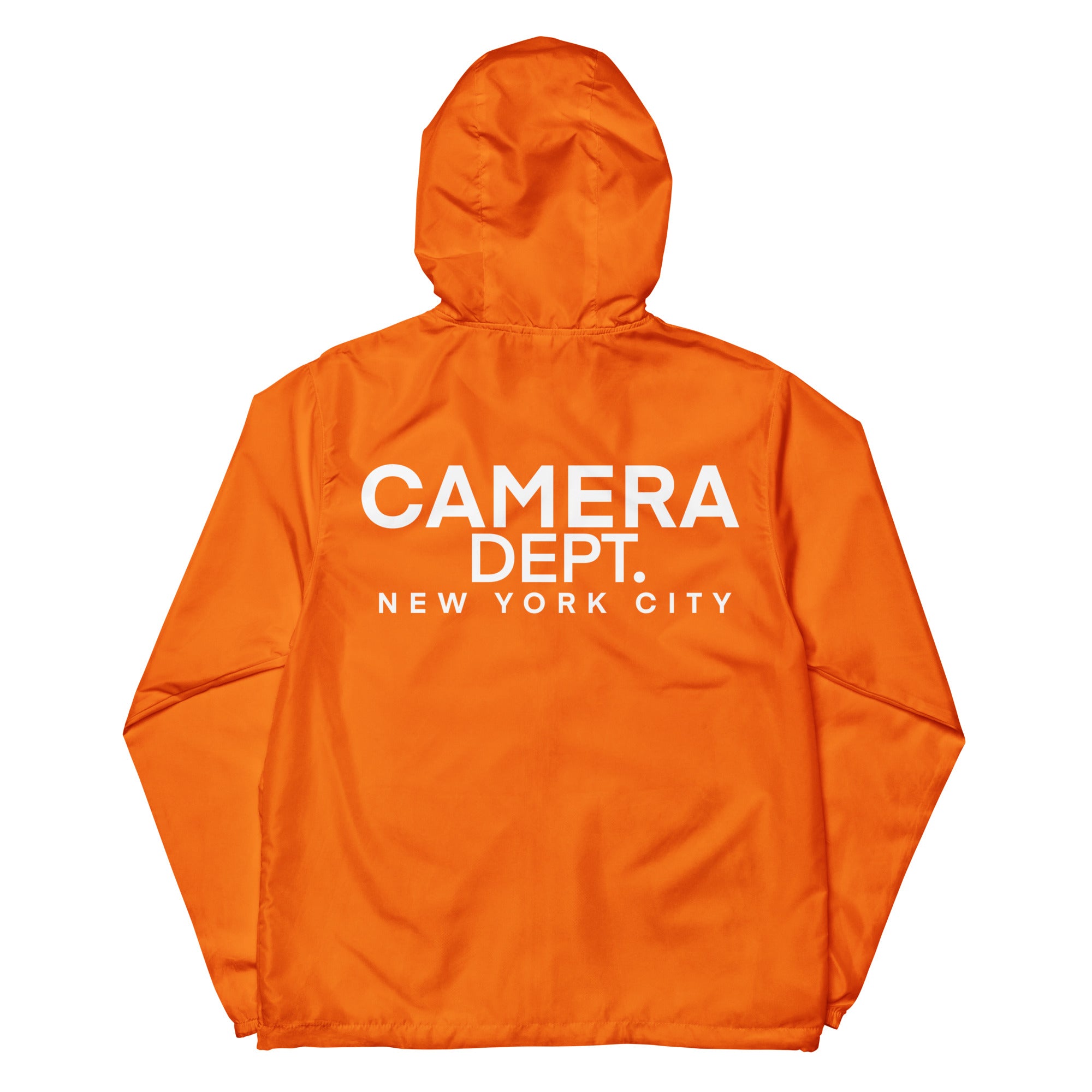 NEW YORK SETLIFE CAM DEPT Unisex lightweight zip up windbreaker