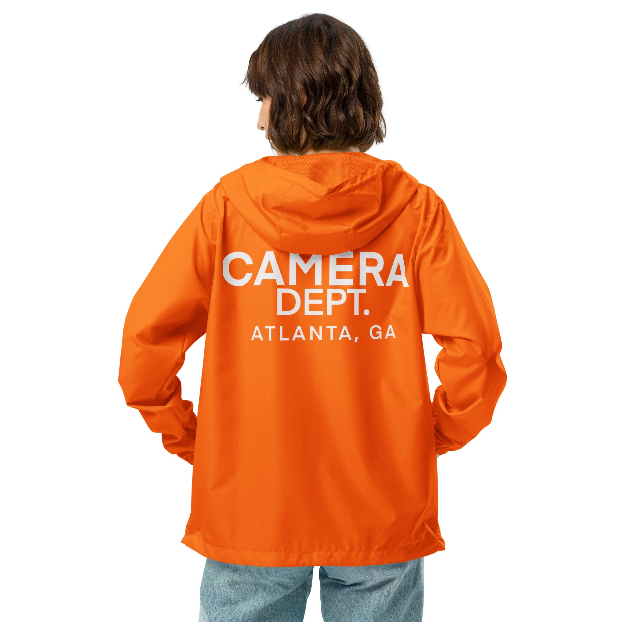 ATLANTA SETLIFE CAM DEPT Unisex lightweight zip up windbreaker