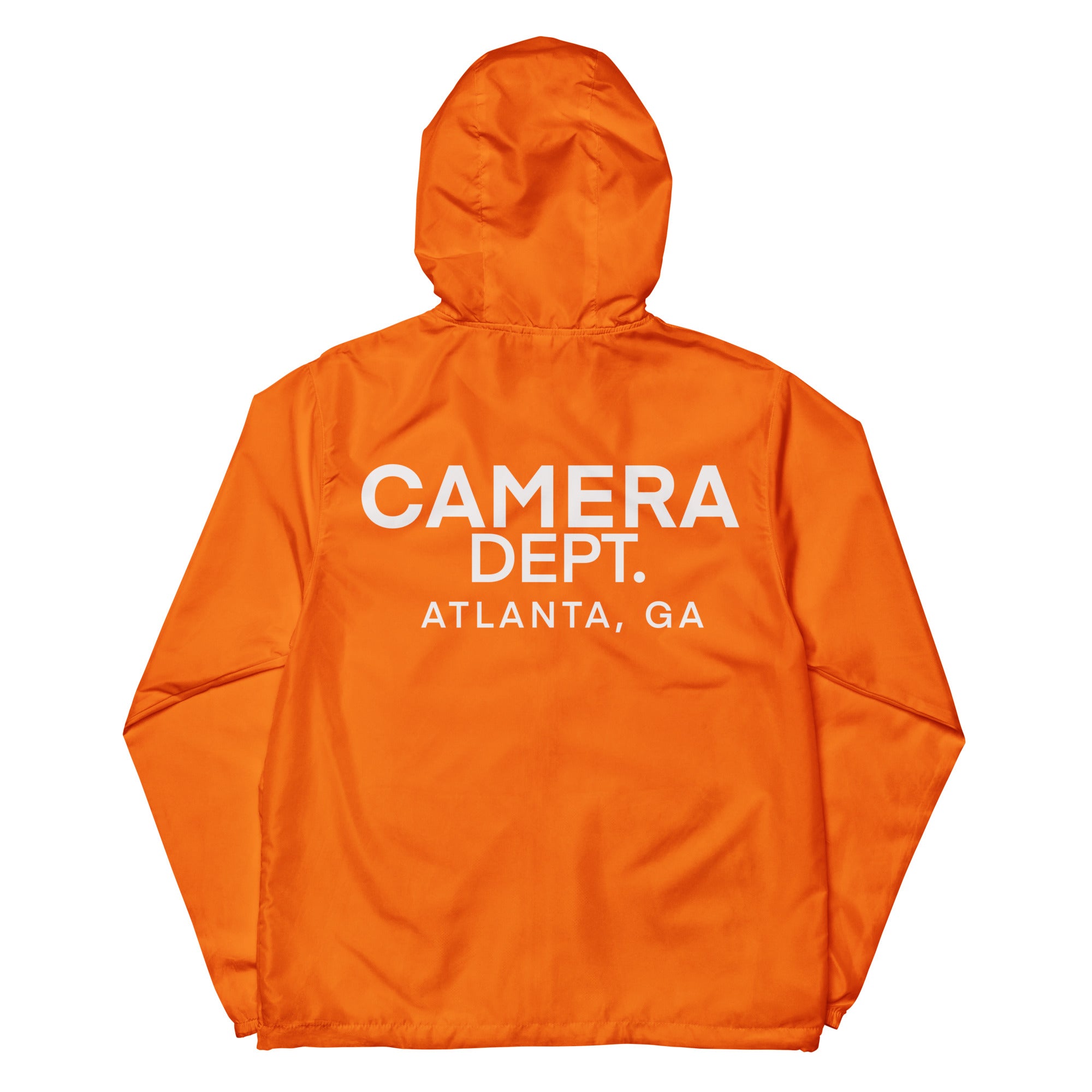 ATLANTA SETLIFE CAM DEPT Unisex lightweight zip up windbreaker