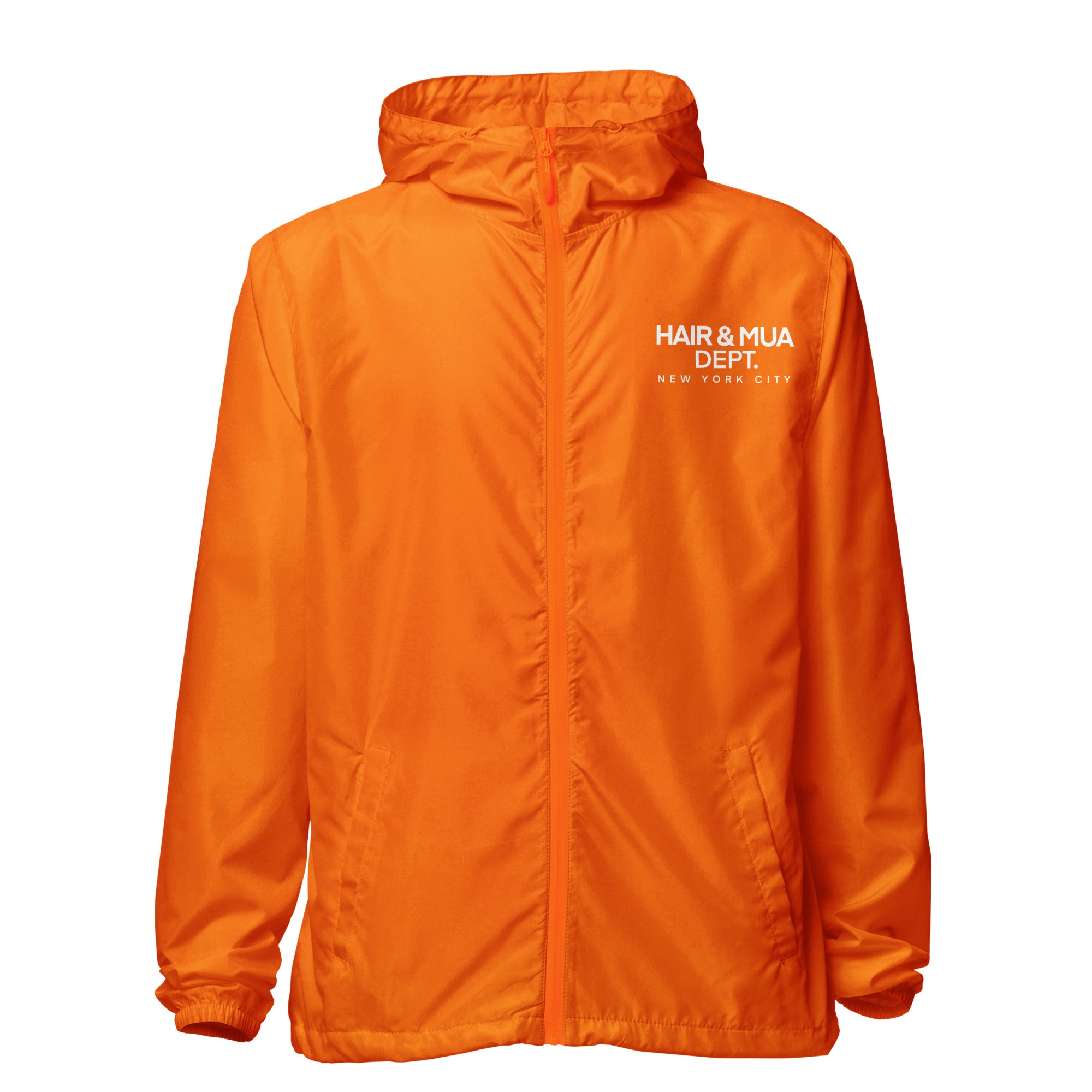 NEW YORK HAIR AND MUA SETLIFE Unisex lightweight zip up windbreaker