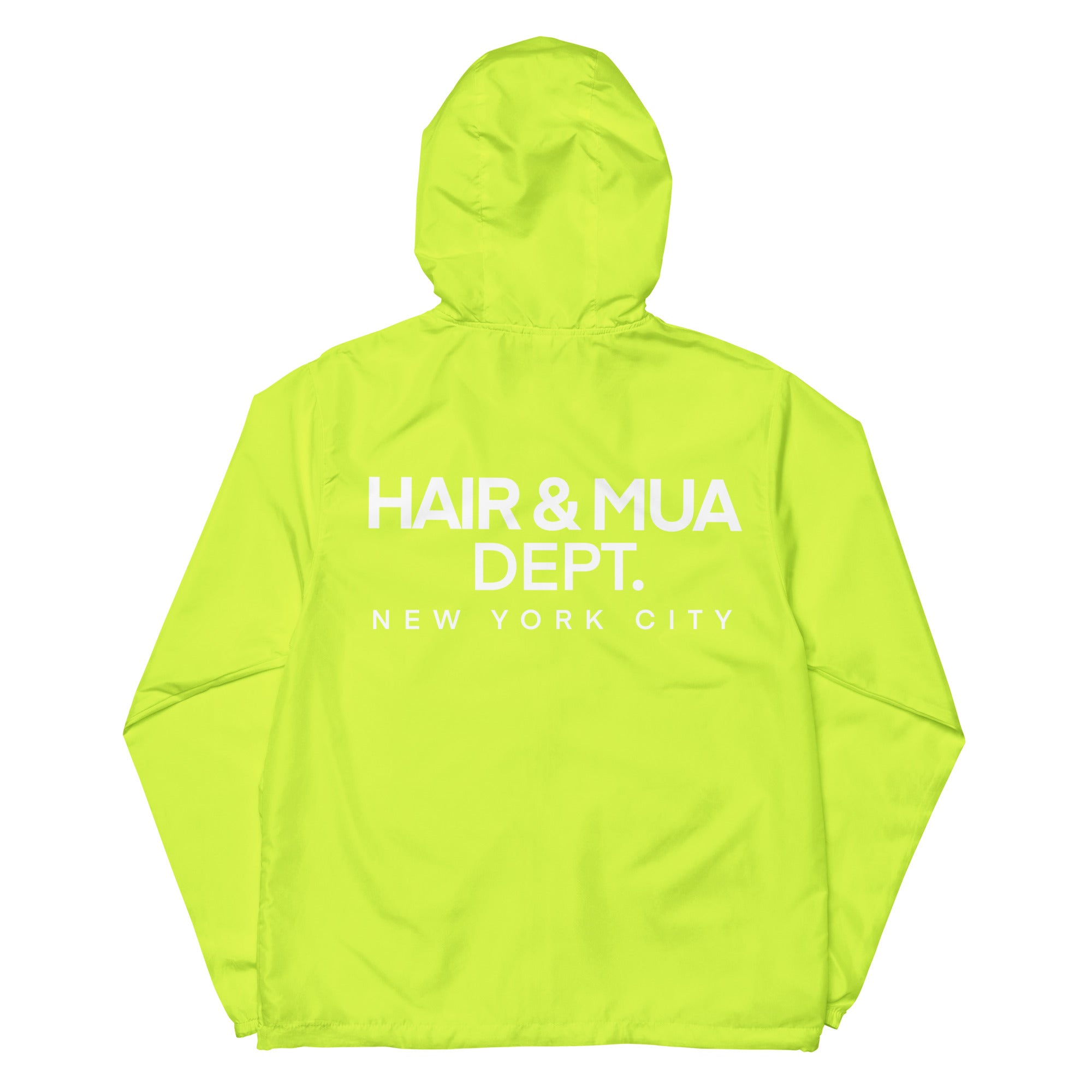 NEW YORK HAIR AND MUA SETLIFE Unisex lightweight zip up windbreaker