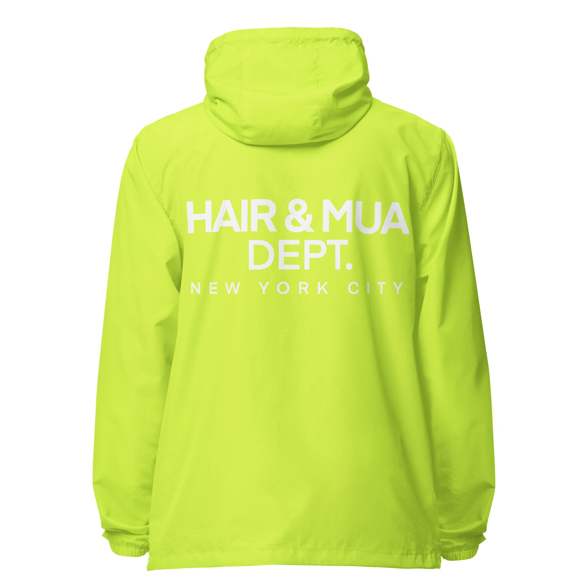 NEW YORK HAIR AND MUA SETLIFE Unisex lightweight zip up windbreaker