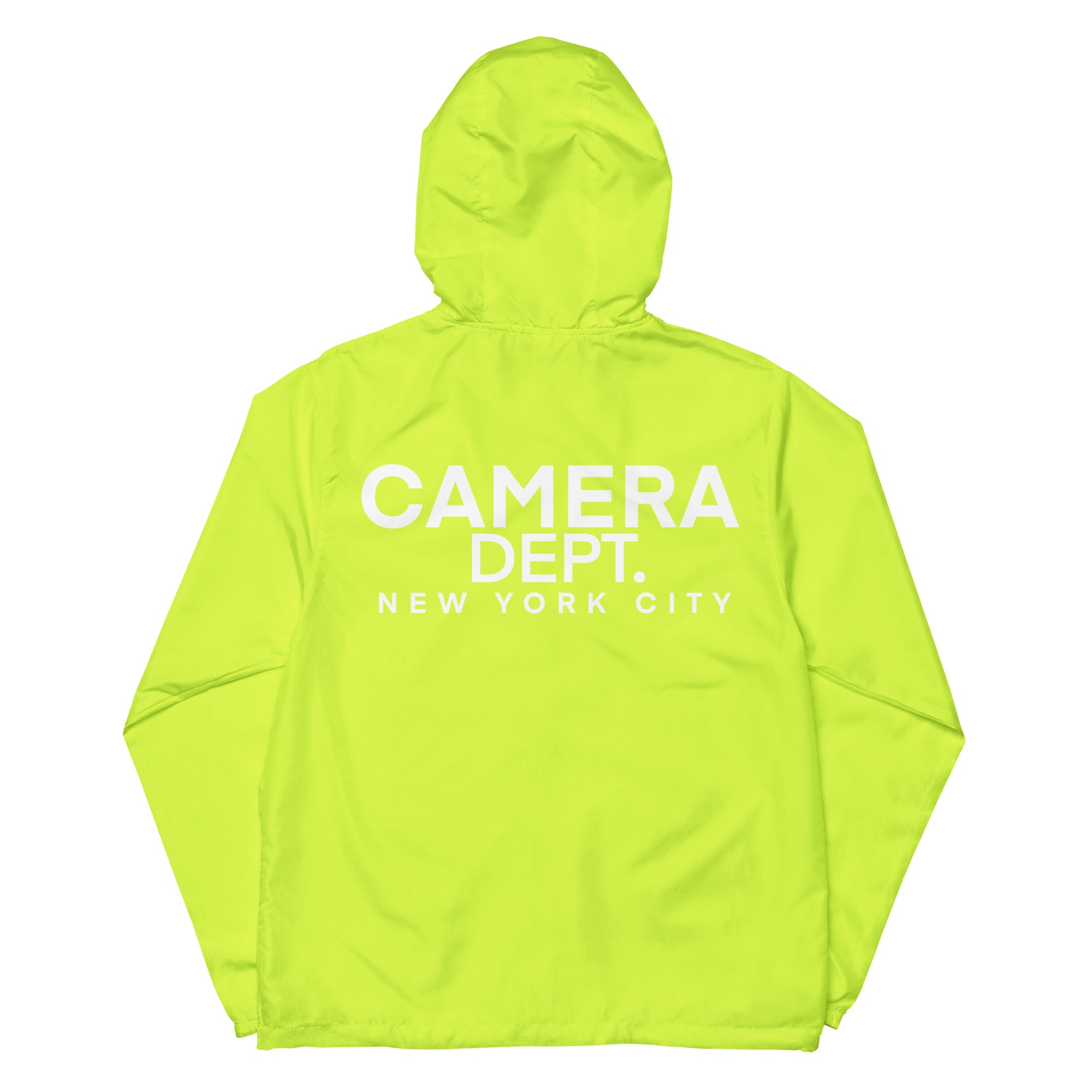 NEW YORK SETLIFE CAM DEPT Unisex lightweight zip up windbreaker