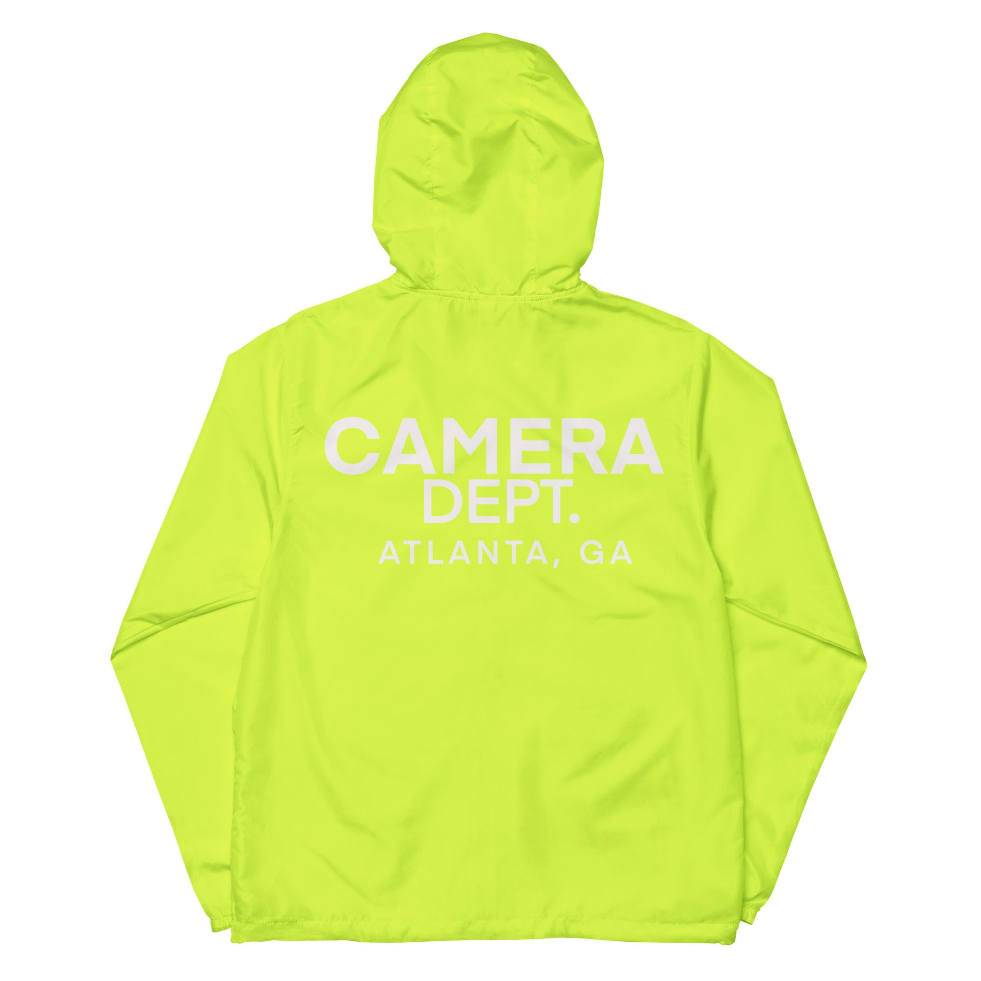 ATLANTA SETLIFE CAM DEPT Unisex lightweight zip up windbreaker