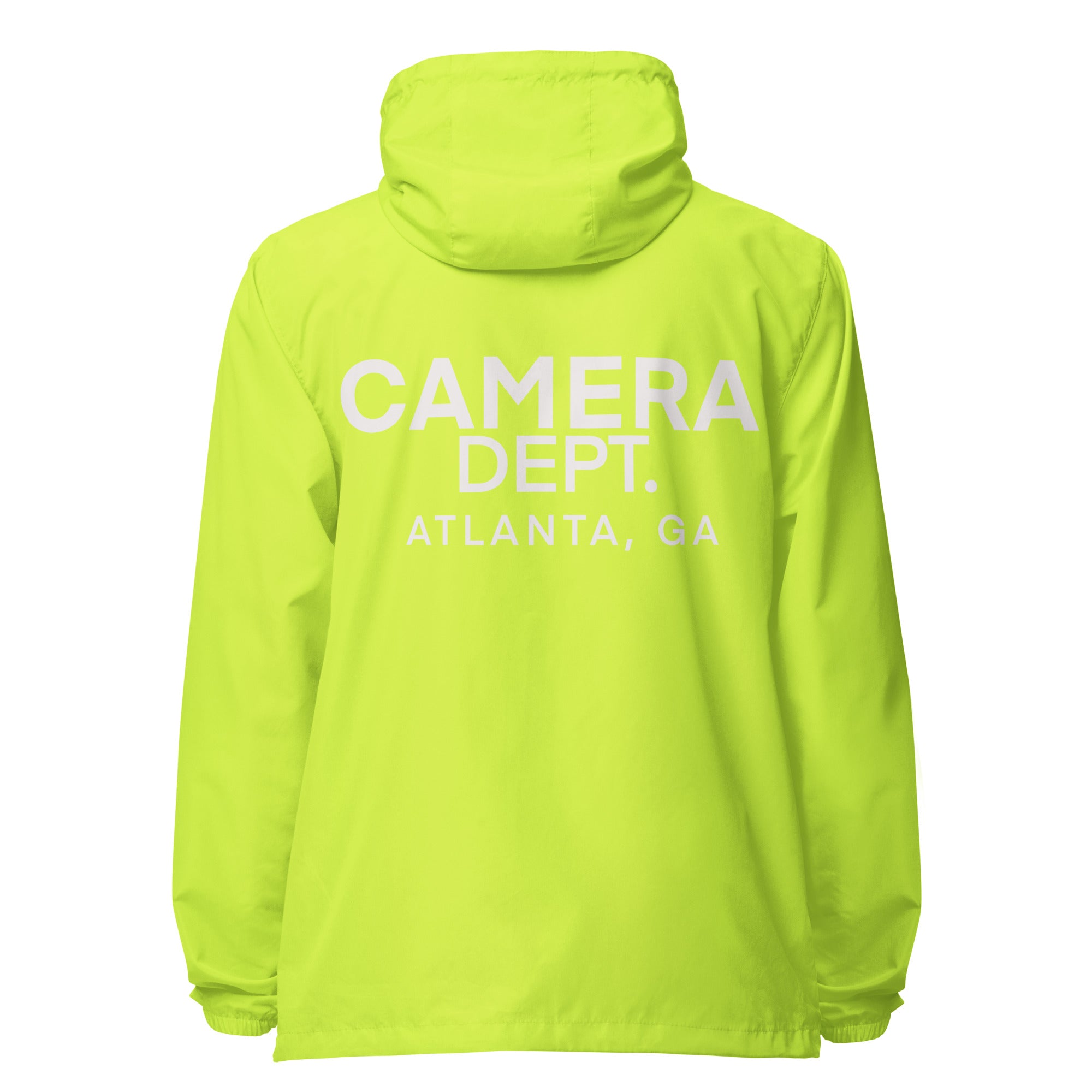 ATLANTA SETLIFE CAM DEPT Unisex lightweight zip up windbreaker