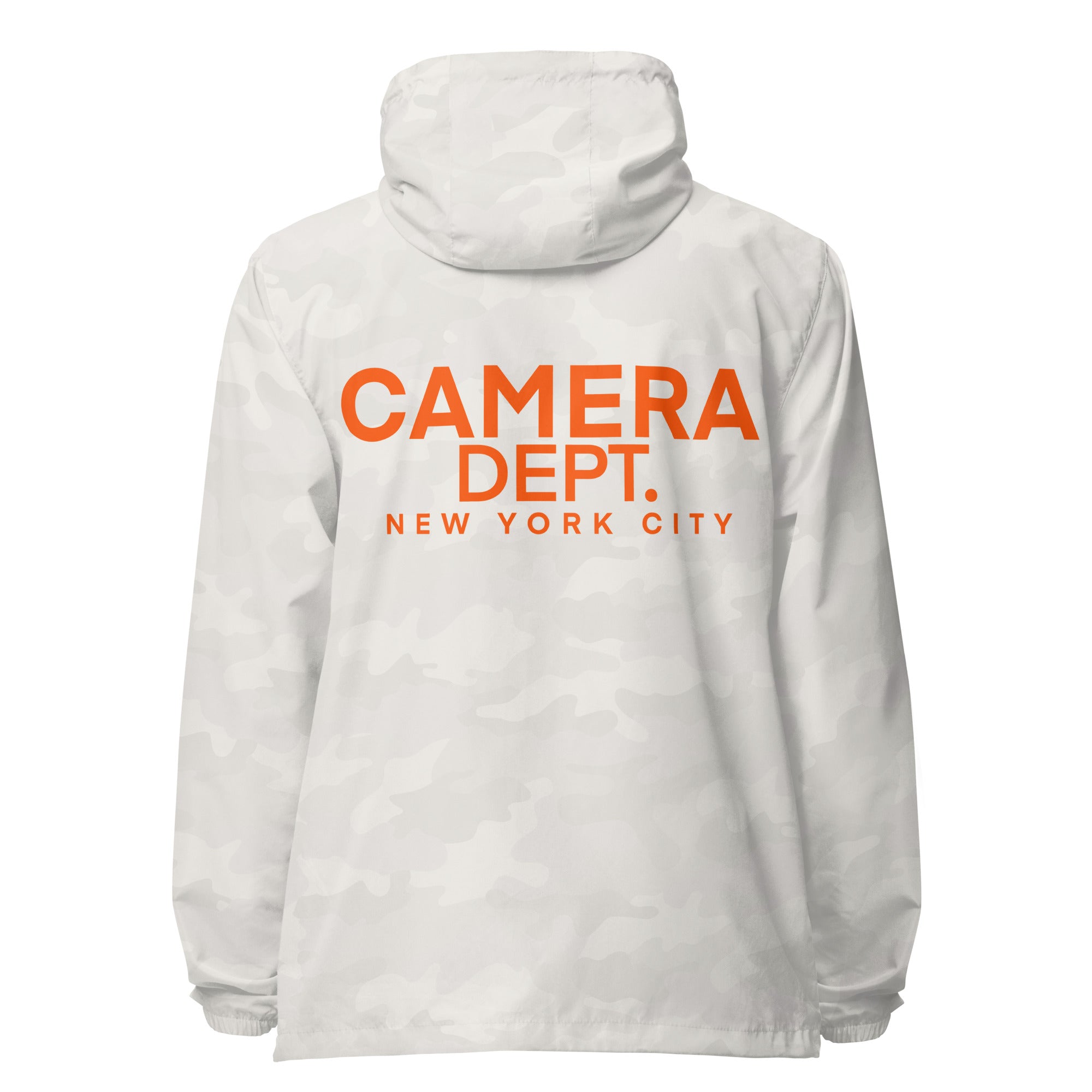 NEW YORK SETLIFE ORANGE Unisex lightweight zip up windbreaker