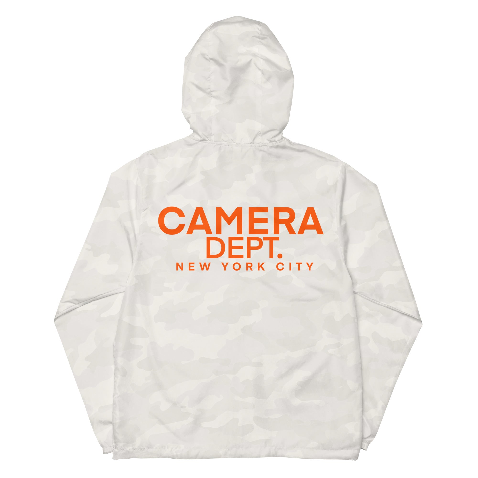 NEW YORK SETLIFE ORANGE Unisex lightweight zip up windbreaker