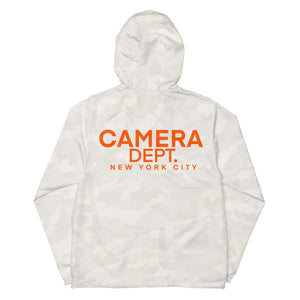 NEW YORK SETLIFE ORANGE Unisex lightweight zip up windbreaker