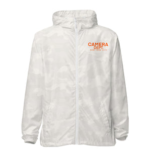 NEW YORK SETLIFE ORANGE Unisex lightweight zip up windbreaker