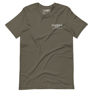 NEW YORK SETLIFE Unisex CAMERA DEPT t-shirt