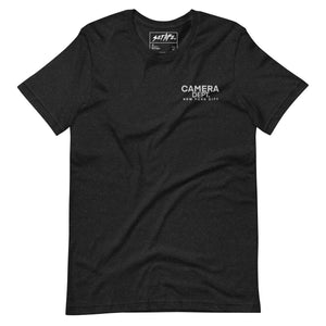 NEW YORK SETLIFE Unisex CAMERA DEPT t-shirt