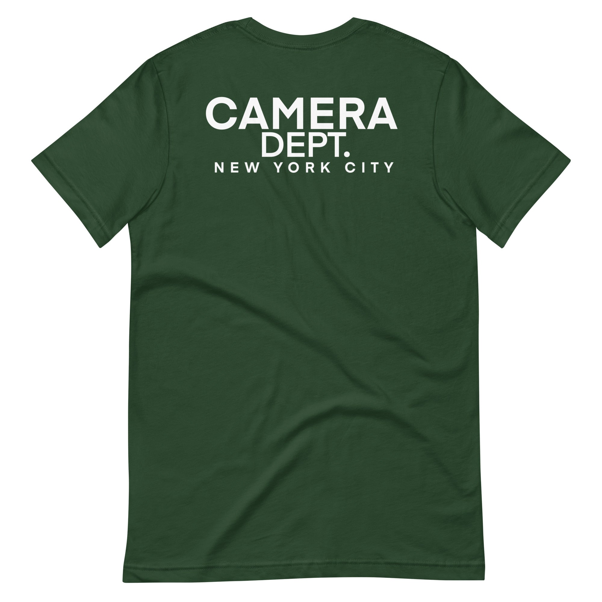 NEW YORK SETLIFE Unisex CAMERA DEPT t-shirt