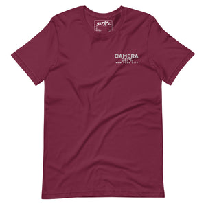 NEW YORK SETLIFE Unisex CAMERA DEPT t-shirt