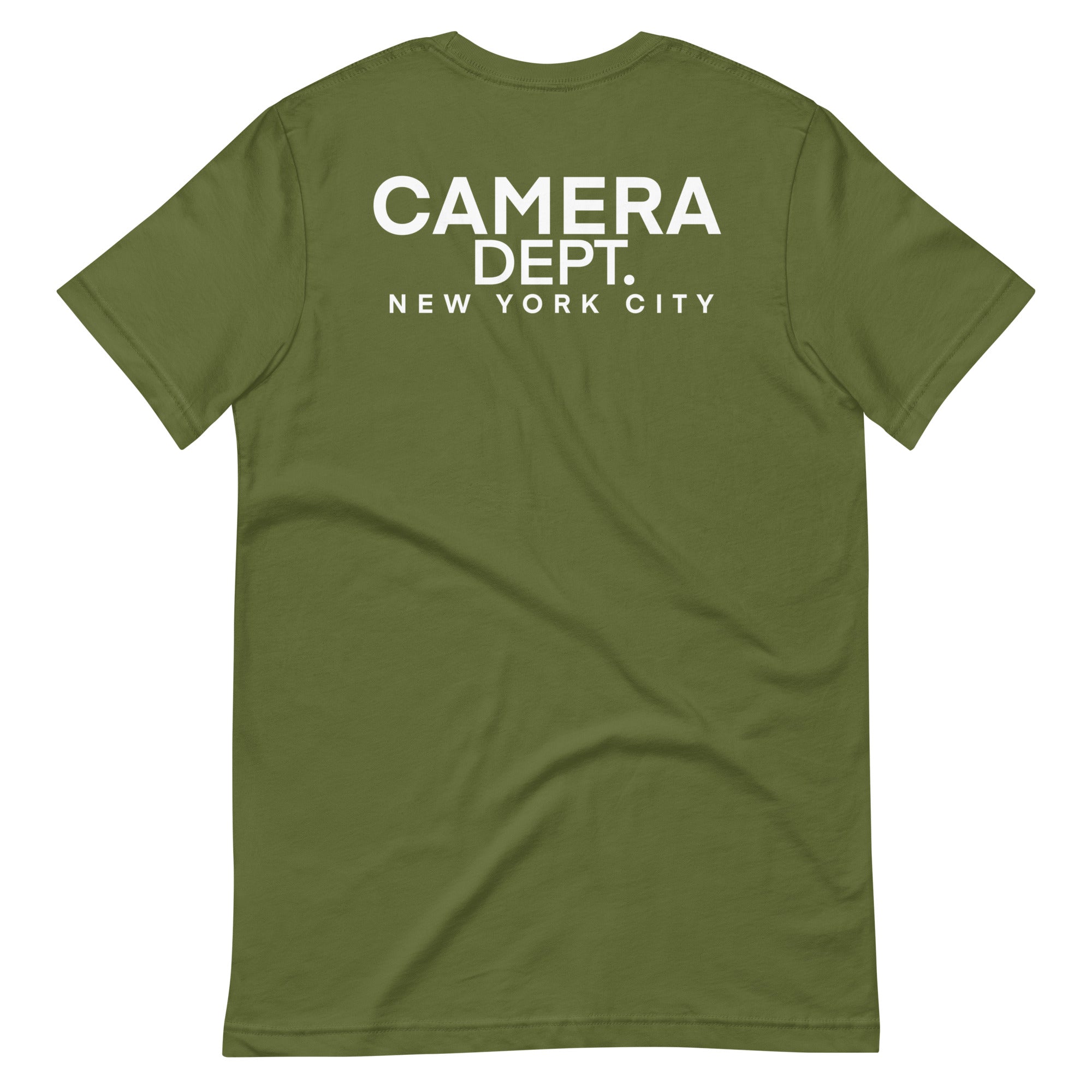 NEW YORK SETLIFE Unisex CAMERA DEPT t-shirt