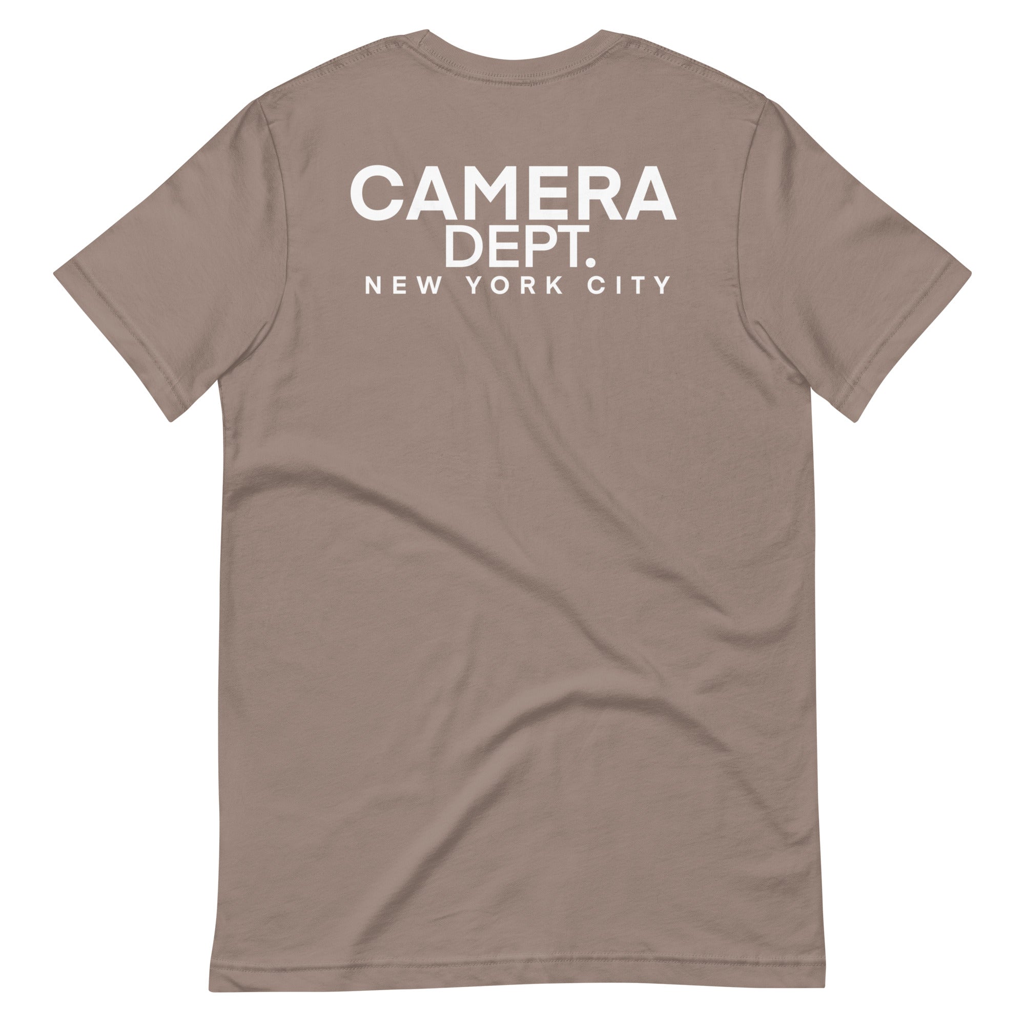 NEW YORK SETLIFE Unisex CAMERA DEPT t-shirt