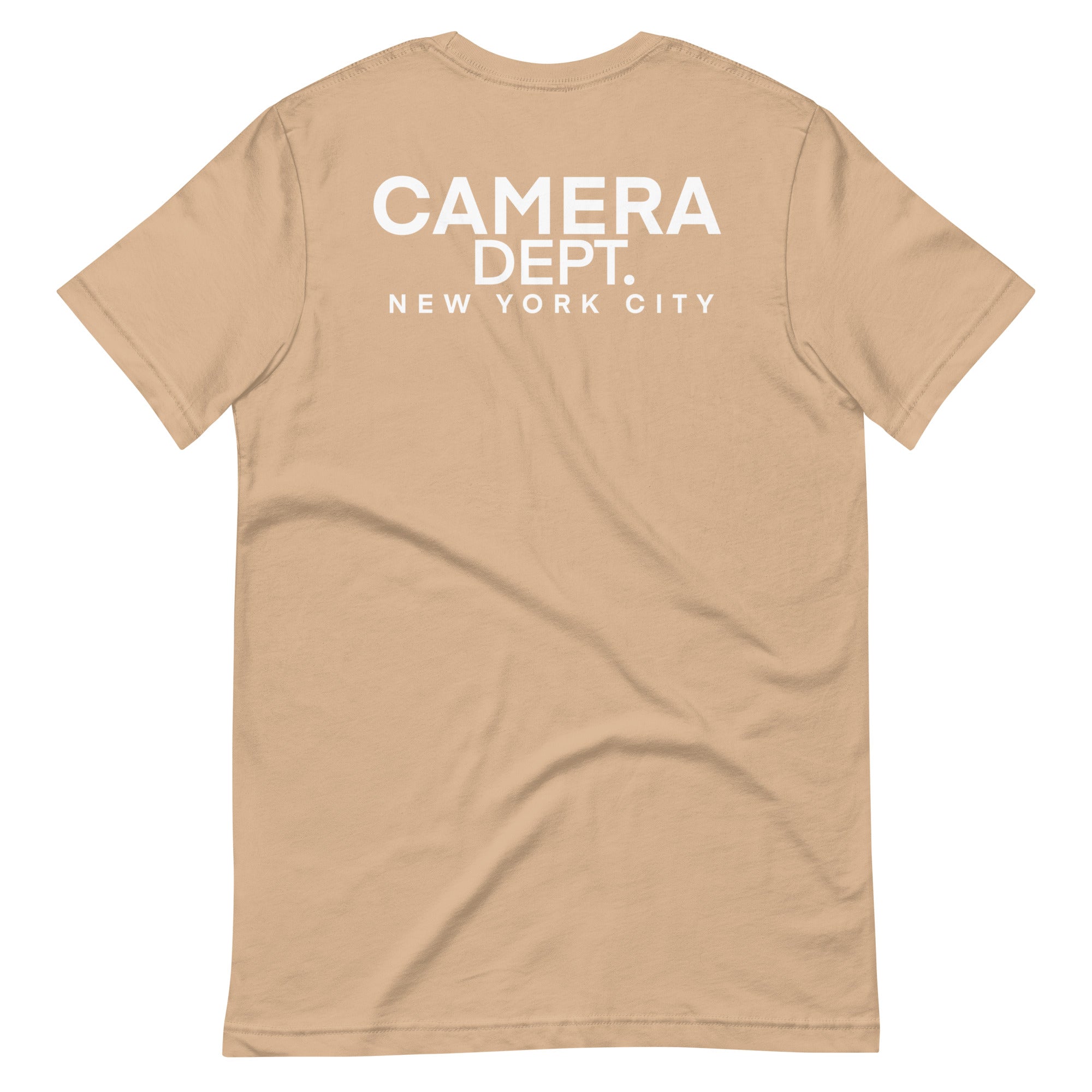 NEW YORK SETLIFE Unisex CAMERA DEPT t-shirt