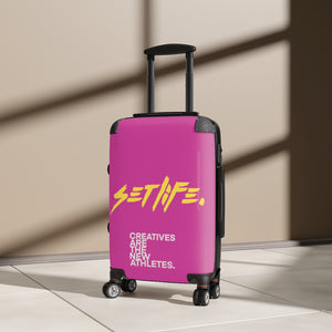 SETLIFE PINK Cabin Suitcase